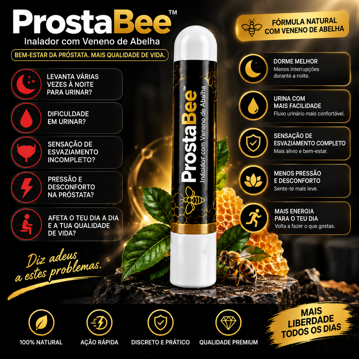 ProstaBee™ — Cuidado Masculino Diário