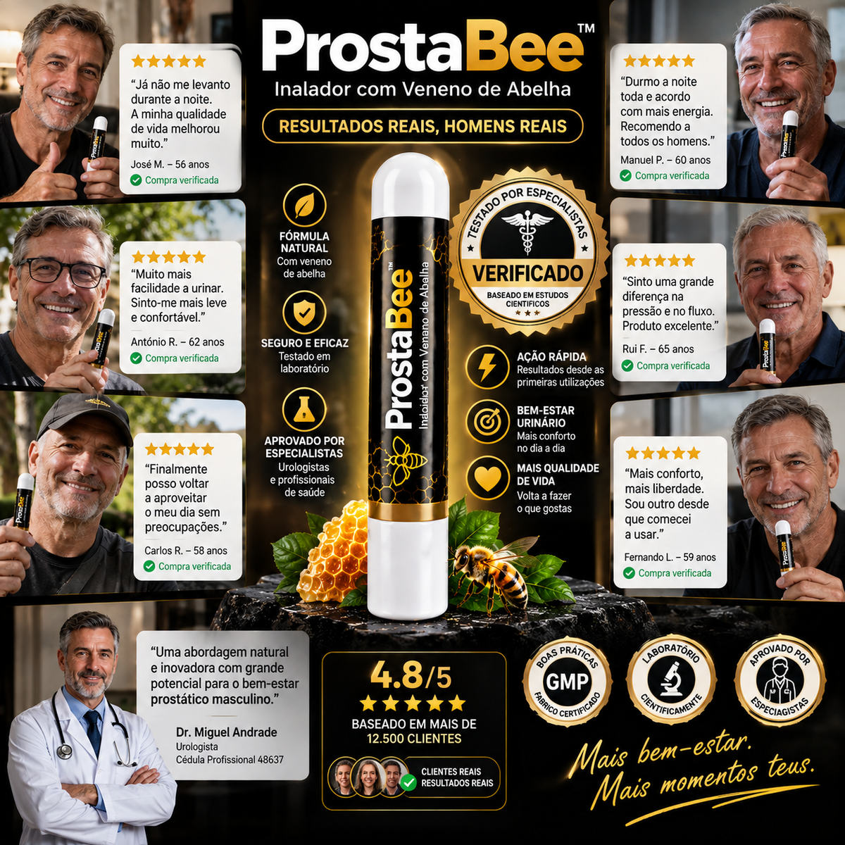 ProstaBee™ — Cuidado Masculino Diário